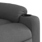 vidaXL Relaxsessel mit Aufstehhilfe Dunkelgrau Stoff vidaXL Relaxsessel mit Aufstehhilfe Dunkelgrau Stoff