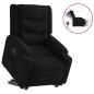 vidaXL Relaxsessel mit Aufstehhilfe Elektrisch Schwarz Stoff vidaXL Relaxsessel mit Aufstehhilfe Elektrisch Schwarz Stoff