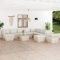 12-tlg. Garten-Sofagarnitur aus Paletten mit Kissen Fichtenholz 12-tlg. Garten-Sofagarnitur aus Paletten mit Kissen Fichtenholz
