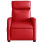 vidaXL Relaxsessel Elektrisch Rot Kunstleder vidaXL Relaxsessel Elektrisch Rot Kunstleder