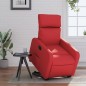 vidaXL Relaxsessel mit Aufstehhilfe Rot Kunstleder vidaXL Relaxsessel mit Aufstehhilfe Rot Kunstleder