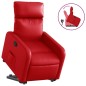 vidaXL Relaxsessel mit Aufstehhilfe Rot Kunstleder vidaXL Relaxsessel mit Aufstehhilfe Rot Kunstleder