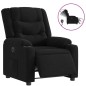 vidaXL Relaxsessel Elektrisch Schwarz Stoff vidaXL Relaxsessel Elektrisch Schwarz Stoff