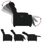 vidaXL Relaxsessel Elektrisch Schwarz Stoff vidaXL Relaxsessel Elektrisch Schwarz Stoff