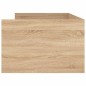 vidaXL Bett mit Schubladen Sonoma-Eiche 75x190 cm vidaXL Bett mit Schubladen Sonoma-Eiche 75x190 cm