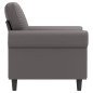 vidaXL Sessel Grau 60 cm Kunstleder vidaXL Sessel Grau 60 cm Kunstleder
