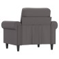 vidaXL Sessel Grau 60 cm Kunstleder vidaXL Sessel Grau 60 cm Kunstleder