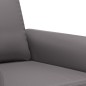 vidaXL Sessel Grau 60 cm Kunstleder vidaXL Sessel Grau 60 cm Kunstleder