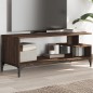 vidaXL TV-Schrank Braun Eichen-Optik 102x40x41 cm Holzwerkstoff Stahl vidaXL TV-Schrank Braun Eichen-Optik 102x40x41 cm Holzwerkstoff Stahl