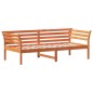 vidaXL Tagesbett Wachsbraun 80x200 cm Massivholz Kiefer vidaXL Tagesbett Wachsbraun 80x200 cm Massivholz Kiefer