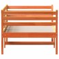 vidaXL Tagesbett Wachsbraun 80x200 cm Massivholz Kiefer vidaXL Tagesbett Wachsbraun 80x200 cm Massivholz Kiefer