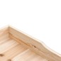 vidaXL Pflanztisch mit Ablage 78x38x82,5 cm Massivholz Tanne vidaXL Pflanztisch mit Ablage 78x38x82,5 cm Massivholz Tanne