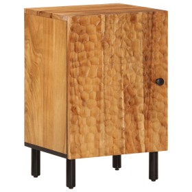 vidaXL Badschrank 38x33x58 cm Massivholz Akazie