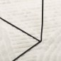 vidaXL Teppich IZA Kurzflor Skandinavischer Look Creme 160x230 cm vidaXL Teppich IZA Kurzflor Skandinavischer Look Creme 160x230 cm