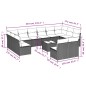 vidaXL 13-tlg. Garten-Sofagarnitur mit Kissen Beige Poly Rattan vidaXL 13-tlg. Garten-Sofagarnitur mit Kissen Beige Poly Rattan
