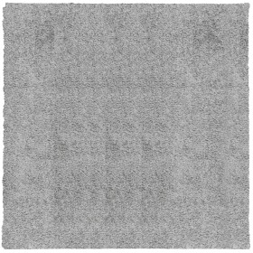 vidaXL Shaggy-Teppich PAMPLONA Hochflor Modern Grau 120x120 cm
