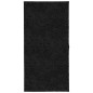 vidaXL Shaggy-Teppich PAMPLONA Hochflor Modern Schwarz 100x200 cm