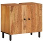 vidaXL Waschbeckenunterschrank 62x33x58 cm Massivholz Akazie vidaXL Waschbeckenunterschrank 62x33x58 cm Massivholz Akazie