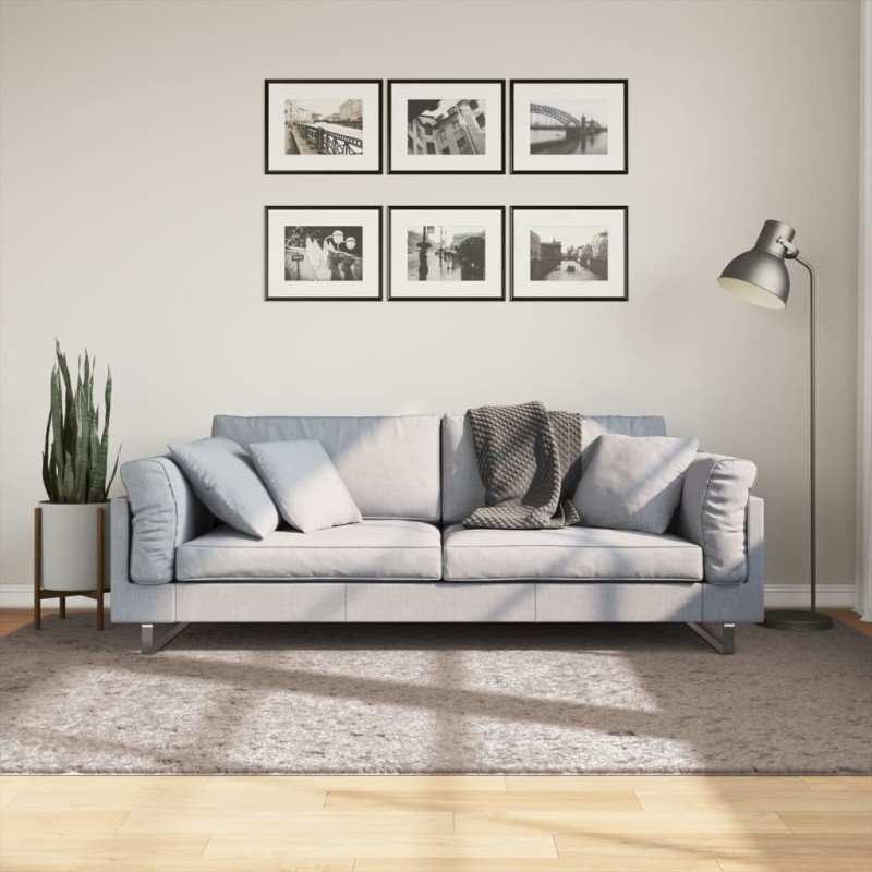 vidaXL Shaggy-Teppich PAMPLONA Hochflor Modern Beige 160x230 cm vidaXL Shaggy-Teppich PAMPLONA Hochflor Modern Beige 160x230 cm