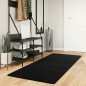 vidaXL Shaggy-Teppich PAMPLONA Hochflor Modern Schwarz 80x200 cm vidaXL Shaggy-Teppich PAMPLONA Hochflor Modern Schwarz 80x200 cm