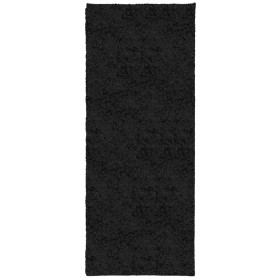 vidaXL Shaggy-Teppich PAMPLONA Hochflor Modern Schwarz 80x200 cm