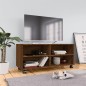 vidaXL TV-Schrank mit Rollen Braun Eiche 90x35x35 cm Holzwerkstoff vidaXL TV-Schrank mit Rollen Braun Eiche 90x35x35 cm Holzwerkstoff