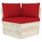 Garten-Palettensofa 4-Sitzer mit Kissen Fichtenholz Garten-Palettensofa 4-Sitzer mit Kissen Fichtenholz