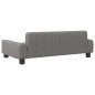 vidaXL Kindersofa Grau 90x53x30 cm Kunstleder vidaXL Kindersofa Grau 90x53x30 cm Kunstleder