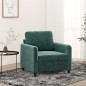 vidaXL Sessel Dunkelgrün 60 cm Samt vidaXL Sessel Dunkelgrün 60 cm Samt