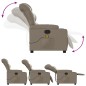 vidaXL Massagesessel Cappuccino-Braun Kunstleder vidaXL Massagesessel Cappuccino-Braun Kunstleder