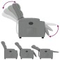 vidaXL Relaxsessel Hellgrau Stoff vidaXL Relaxsessel Hellgrau Stoff