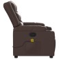 vidaXL Massagesessel Braun Kunstleder vidaXL Massagesessel Braun Kunstleder