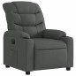 vidaXL Relaxsessel Elektrisch Dunkelgrau Stoff vidaXL Relaxsessel Elektrisch Dunkelgrau Stoff