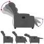 vidaXL Relaxsessel Elektrisch Dunkelgrau Stoff vidaXL Relaxsessel Elektrisch Dunkelgrau Stoff