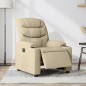 vidaXL Relaxsessel Elektrisch Creme Stoff vidaXL Relaxsessel Elektrisch Creme Stoff