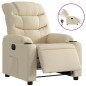 vidaXL Relaxsessel Elektrisch Creme Stoff vidaXL Relaxsessel Elektrisch Creme Stoff