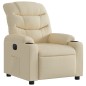 vidaXL Relaxsessel Elektrisch Creme Stoff vidaXL Relaxsessel Elektrisch Creme Stoff