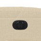 vidaXL Relaxsessel Elektrisch Creme Stoff vidaXL Relaxsessel Elektrisch Creme Stoff