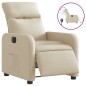 vidaXL Relaxsessel Elektrisch Creme Stoff vidaXL Relaxsessel Elektrisch Creme Stoff