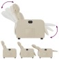 vidaXL Relaxsessel Elektrisch Creme Stoff vidaXL Relaxsessel Elektrisch Creme Stoff