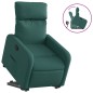 vidaXL Relaxsessel mit Aufstehhilfe Dunkelgrün Stoff vidaXL Relaxsessel mit Aufstehhilfe Dunkelgrün Stoff