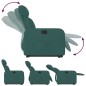 vidaXL Relaxsessel mit Aufstehhilfe Dunkelgrün Stoff vidaXL Relaxsessel mit Aufstehhilfe Dunkelgrün Stoff