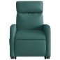 vidaXL Relaxsessel mit Aufstehhilfe Dunkelgrün Stoff vidaXL Relaxsessel mit Aufstehhilfe Dunkelgrün Stoff