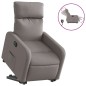 vidaXL Relaxsessel mit Aufstehhilfe Elektrisch Taupe Stoff vidaXL Relaxsessel mit Aufstehhilfe Elektrisch Taupe Stoff
