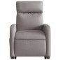 vidaXL Relaxsessel mit Aufstehhilfe Elektrisch Taupe Stoff vidaXL Relaxsessel mit Aufstehhilfe Elektrisch Taupe Stoff