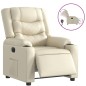 vidaXL Relaxsessel Elektrisch Creme Kunstleder vidaXL Relaxsessel Elektrisch Creme Kunstleder