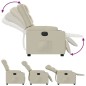 vidaXL Relaxsessel Elektrisch Creme Kunstleder vidaXL Relaxsessel Elektrisch Creme Kunstleder