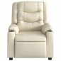 vidaXL Relaxsessel Elektrisch Creme Kunstleder vidaXL Relaxsessel Elektrisch Creme Kunstleder