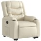 vidaXL Relaxsessel mit Aufstehhilfe Creme Kunstleder vidaXL Relaxsessel mit Aufstehhilfe Creme Kunstleder