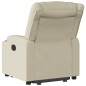 vidaXL Relaxsessel mit Aufstehhilfe Creme Kunstleder vidaXL Relaxsessel mit Aufstehhilfe Creme Kunstleder